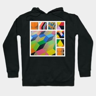 CUBIST COLOUR BLOCKS Hoodie